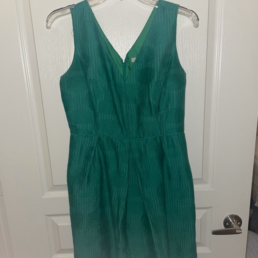 JCREW a line green dress
